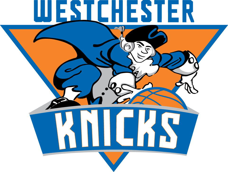 Westchester Knicks 2014-Pres Primary Logo iron on heat transfer